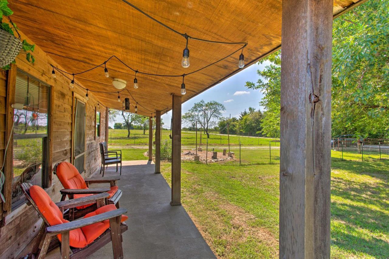 Texas Cabin On 130 Acres Walk To Lake Ray Roberts Collinsville Extérieur photo