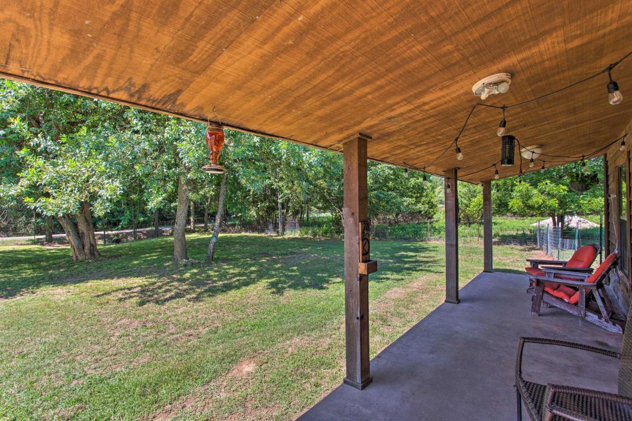 Texas Cabin On 130 Acres Walk To Lake Ray Roberts Collinsville Extérieur photo